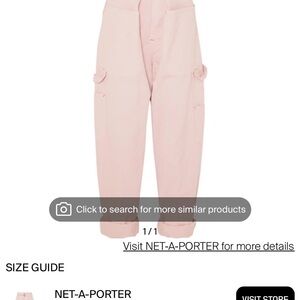 Isabel Marant Pink Inny Cargo Pants
